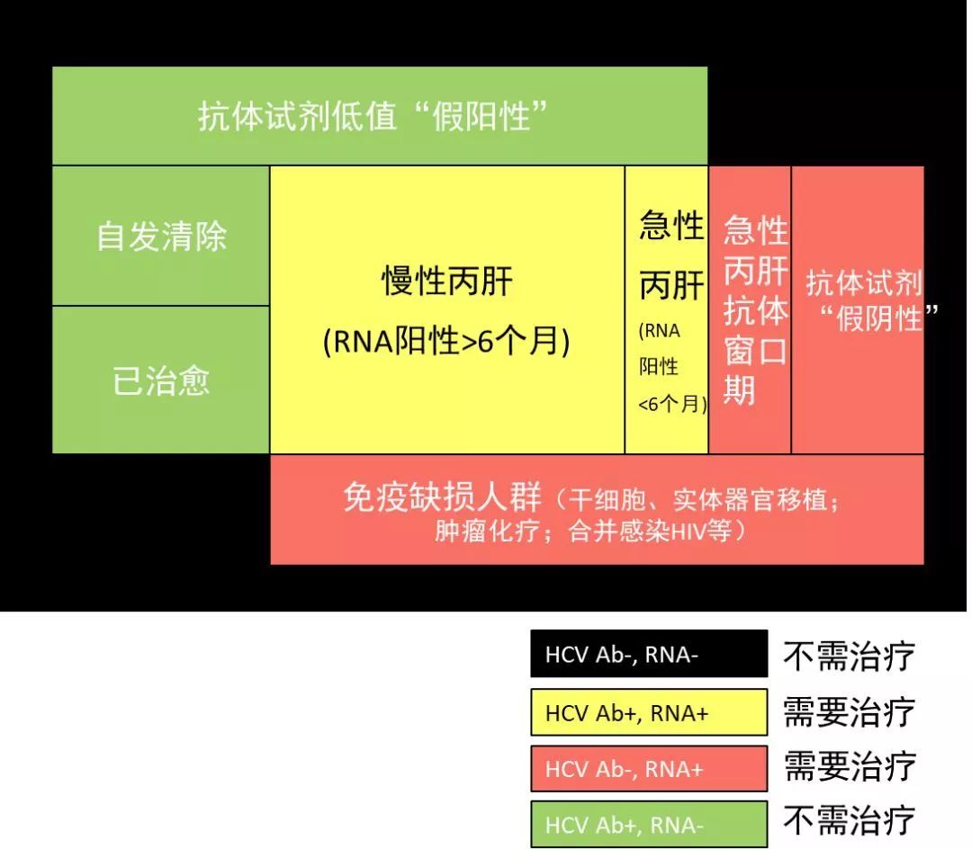  HCV抗體和RNA檢驗結(jié)果的解讀